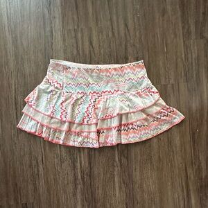 Lucky In Love Pleated Tennis Skort. Size Large (12).